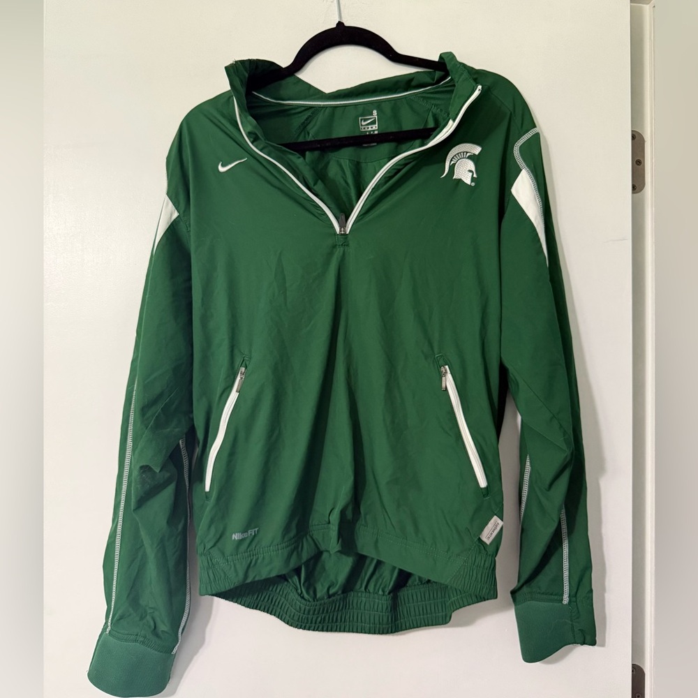 Nike Michigan State University Women's Windbreaker Size Small